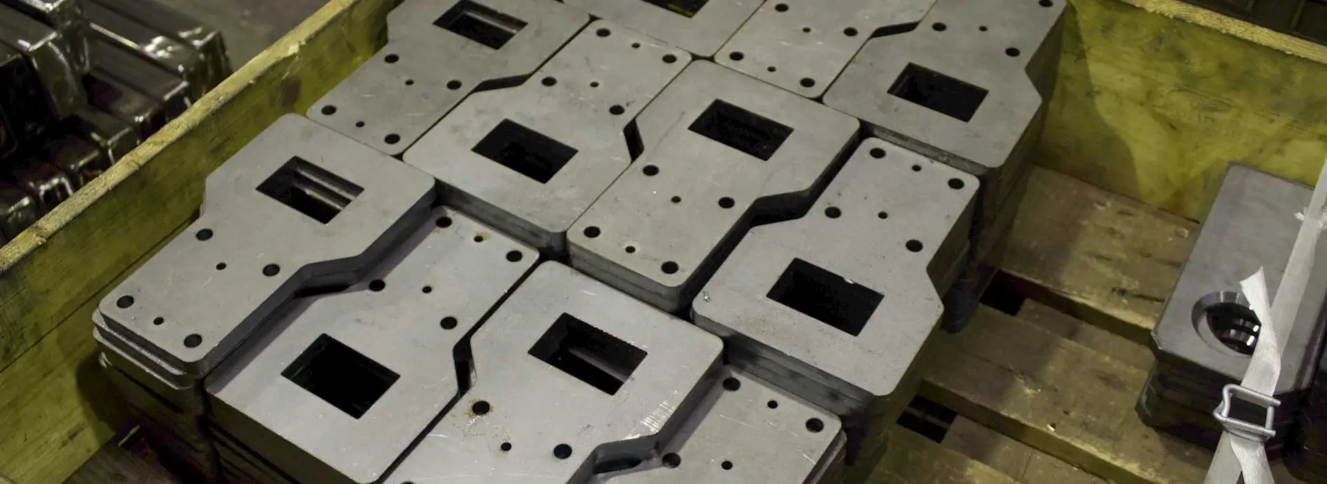 Steel plate cut to size